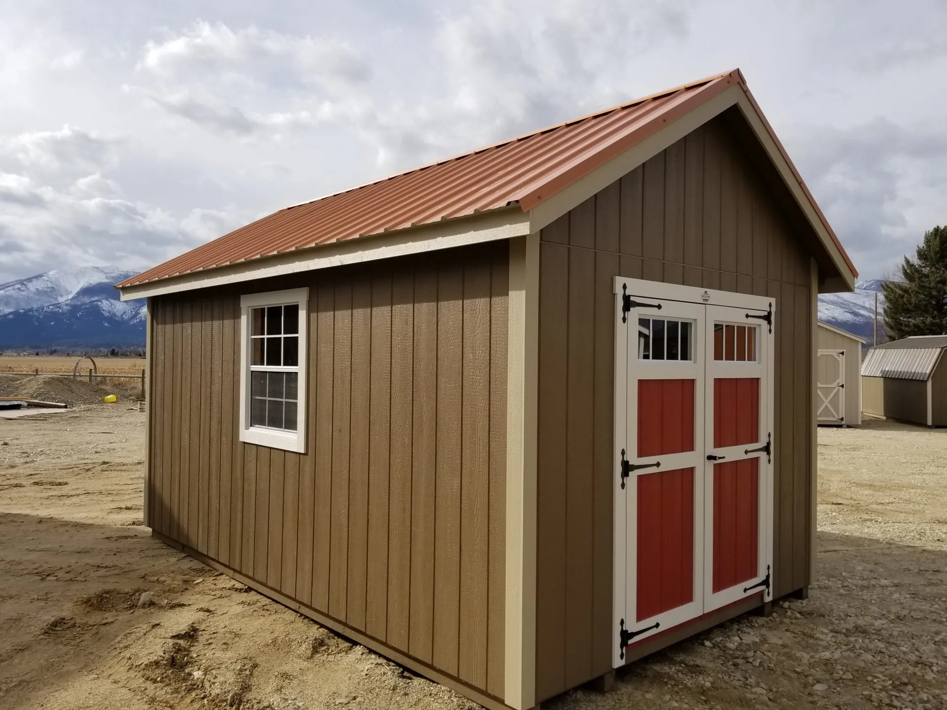 10x16 Cottage Shed Montana